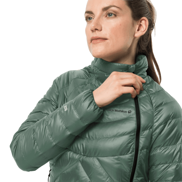Jack Wolfskin Athletic Donsjack Collecties Hedge Green