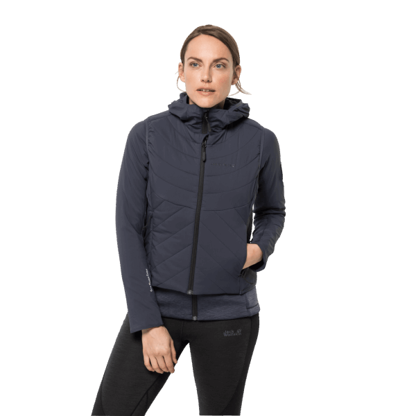 Grafiet Jack Wolfskin Atletische Mid 3in1 Damesoorsprong