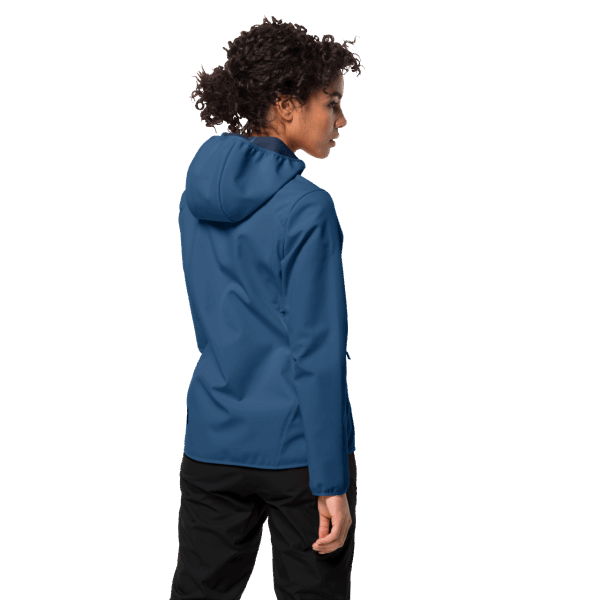 Nieuwe Northern Point Indigoblauwe Jack Wolfskin Voor Dames