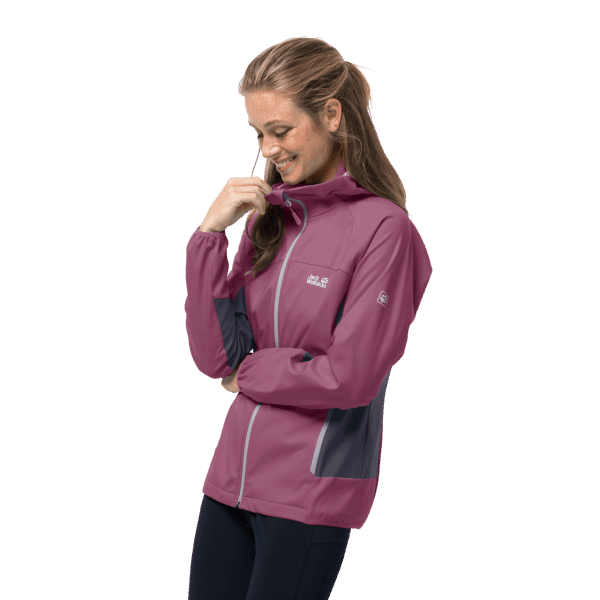 Dames Eagle Peak Ii Softshell Best Violet Quartz Jack Wolfskin