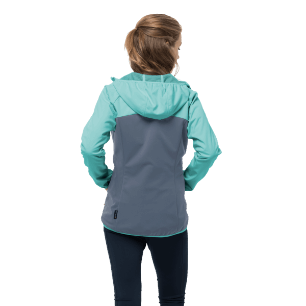 Jack Wolfskin Frost Blue Dames Go Hike Softshell Fashion