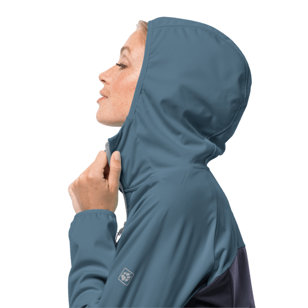 Jack Wolfskin Collectie Dames Go Hike Softshell Grafiet