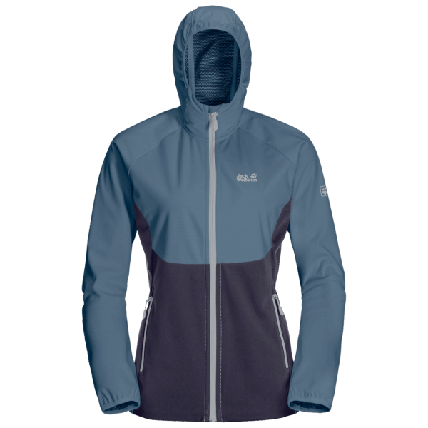 Jack Wolfskin Collectie Dames Go Hike Softshell Grafiet