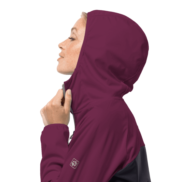 Jack Wolfskin Collecties Wild Berry Softshell Voor Dames