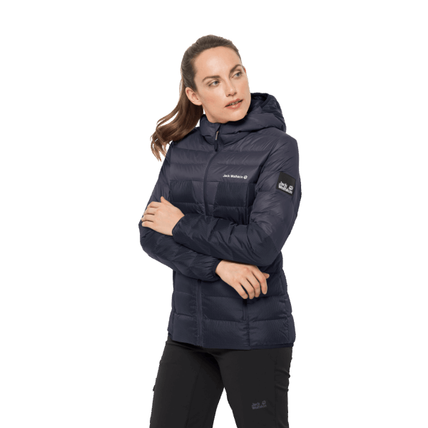 Grafiet Hete Dna Tundra Hoody Jack Wolfskin Voor Dames