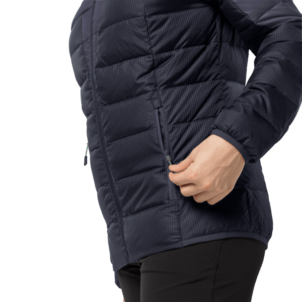 Grafiet Hete Dna Tundra Hoody Jack Wolfskin Voor Dames