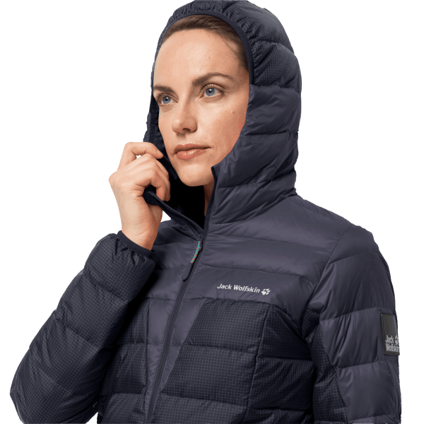 Grafiet Hete Dna Tundra Hoody Jack Wolfskin Voor Dames