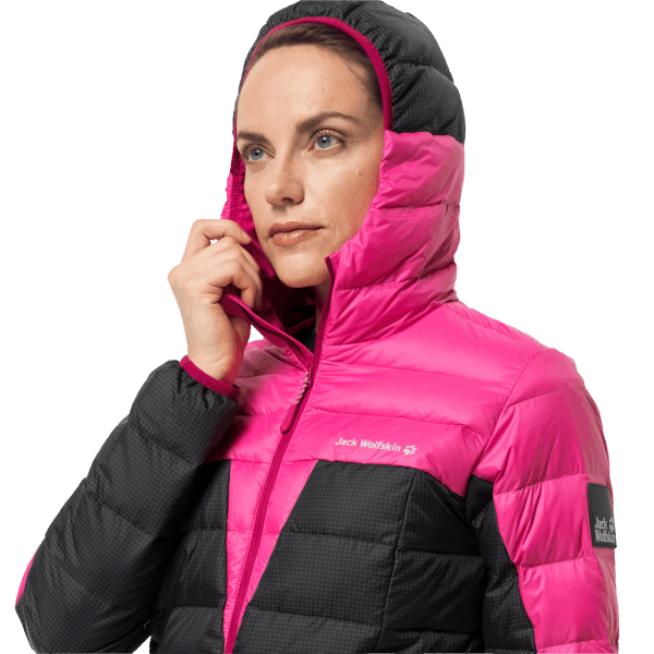 Pink Anemone Dna Tundra Hoody Jack Wolfskin Voor Dames Best
