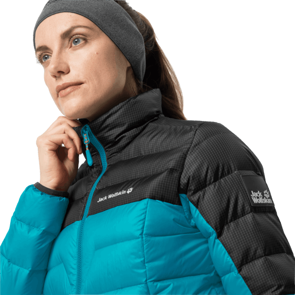 Donker Cyaan Dna Tundra Jack Voor Dames New Jack Wolfskin