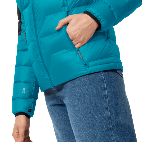 Donker Cyaan Dna Tundra Jack Voor Dames New Jack Wolfskin