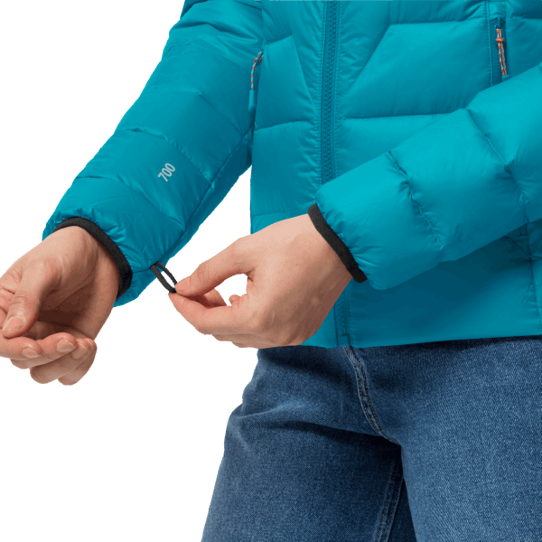 Donker Cyaan Dna Tundra Jack Voor Dames New Jack Wolfskin