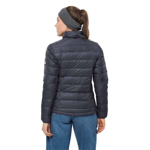Modieuze Dna-tundra-jas Voor Dames Jack Wolfskin Grafiet