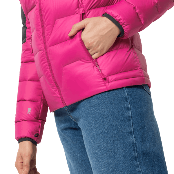Collectie Dna Tundra Damesjas Roze Anemone Jack Wolfskin