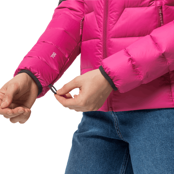 Collectie Dna Tundra Damesjas Roze Anemone Jack Wolfskin