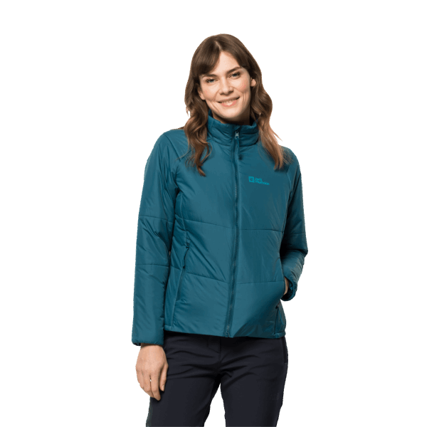 Origins Blauw Koraal Jack Wolfskin Geïsoleerde Bergland Damesjas