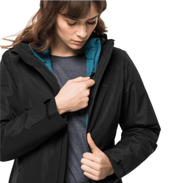 Origins Blauw Koraal Jack Wolfskin Geïsoleerde Bergland Damesjas