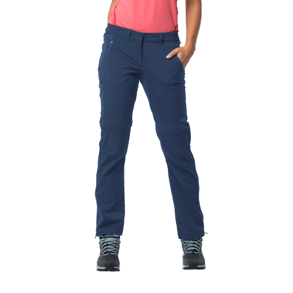 Jack Wolfskin Dames Overland Wegritsbaar Donker Indigo Merk