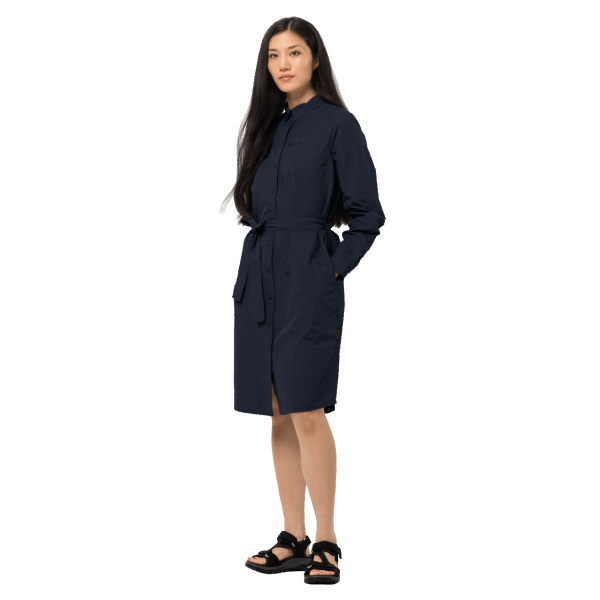 Midnight Blue Jack Wolfskin Originele Jurk Aan Het Meer
