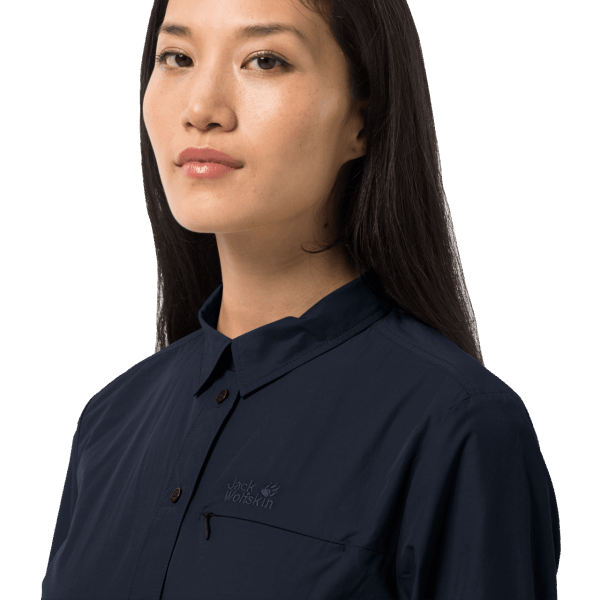 Midnight Blue Jack Wolfskin Originele Jurk Aan Het Meer