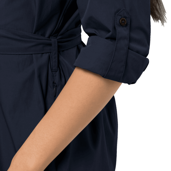 Midnight Blue Jack Wolfskin Originele Jurk Aan Het Meer