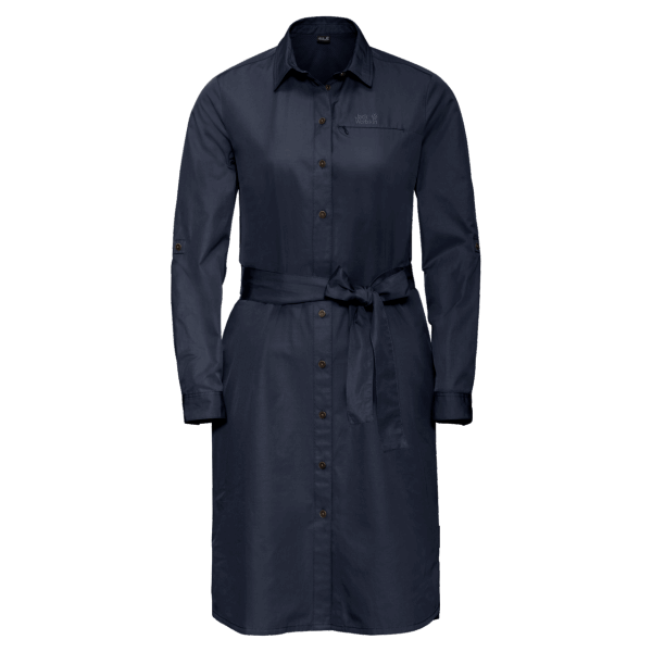 Midnight Blue Jack Wolfskin Originele Jurk Aan Het Meer