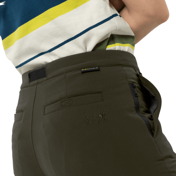 Bonsai Groene Dames Winter Lifestyle Broek Jack Wolfskin Fashion