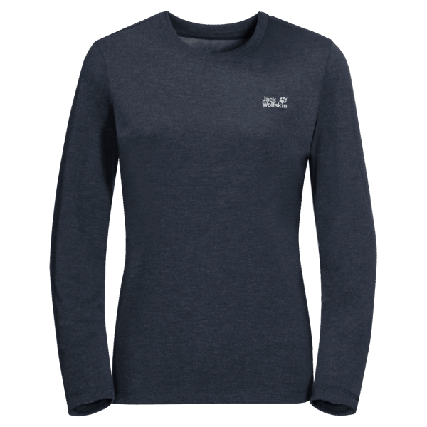 Night Blue Collectie Dames Jwp Ls T Jack Wolfskin