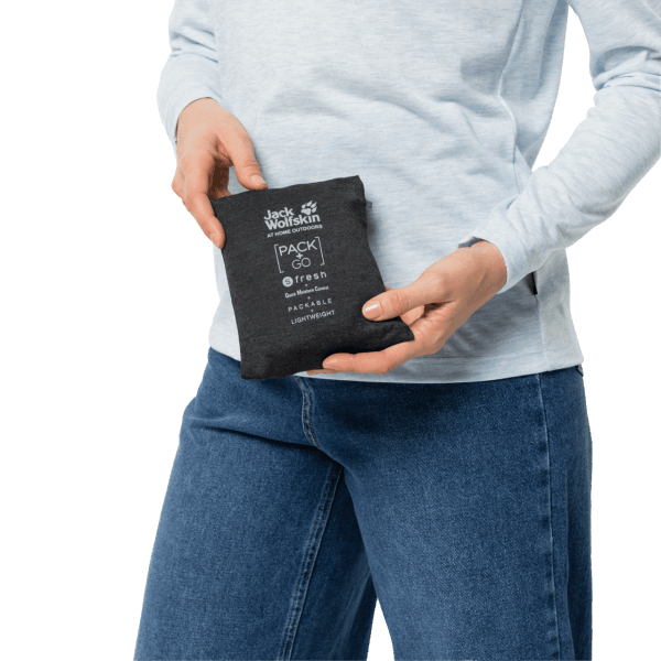 Zwarte Jwp Ls T Origin Jack Wolfskin Voor Dames
