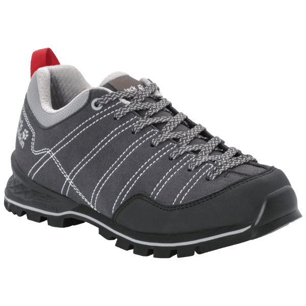 Jack Wolfskin Original Dames Scrambler Low Phantom-lichtgrijs