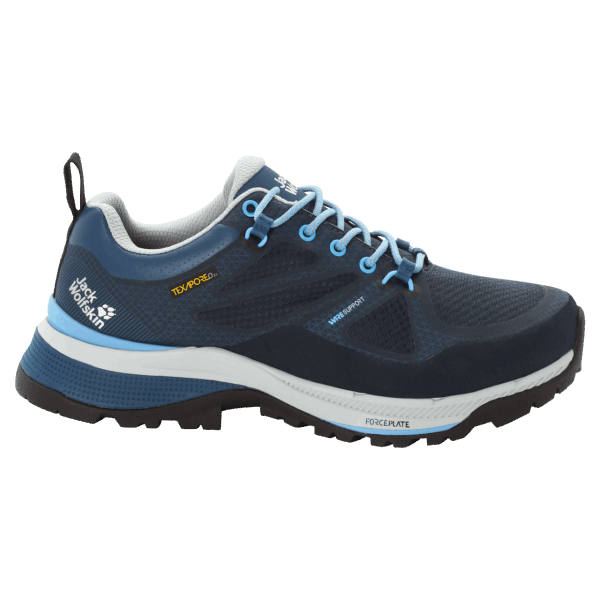 Jack Wolfskin Force Striker Texapore Low Nieuw Donkerblauw-lichtblauw Voor Dames
