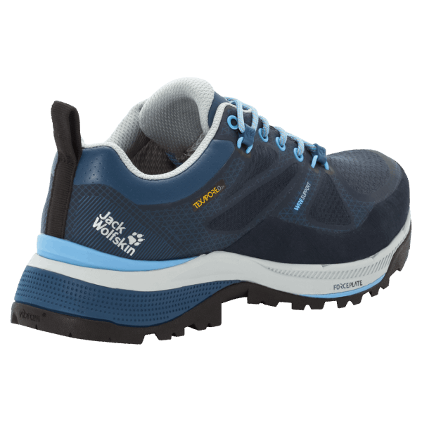 Jack Wolfskin Force Striker Texapore Low Nieuw Donkerblauw-lichtblauw Voor Dames