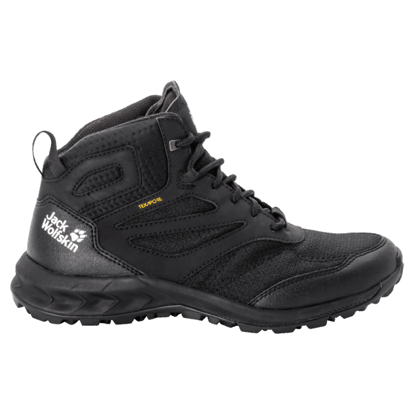 Zwarte Collecties Jack Wolfskin Dames Bos Texapore Mid