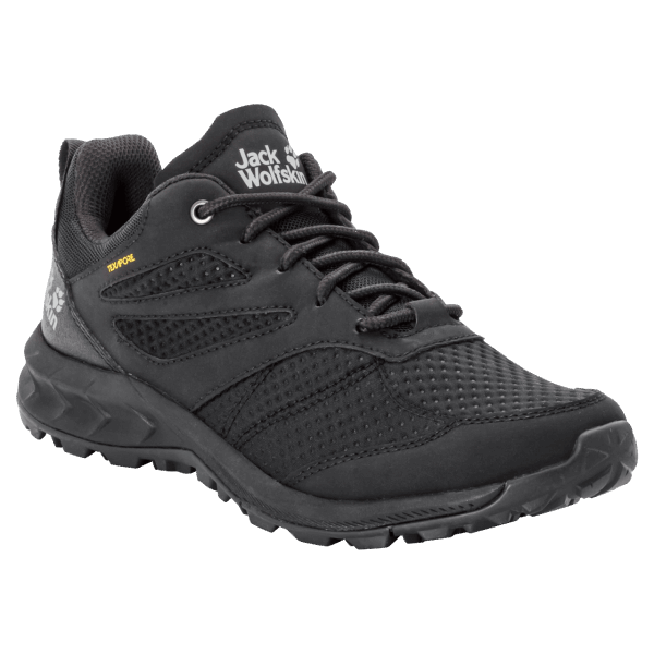 Zwarte Origine Woodwood Texapore Low Jack Wolfskin Voor Dames