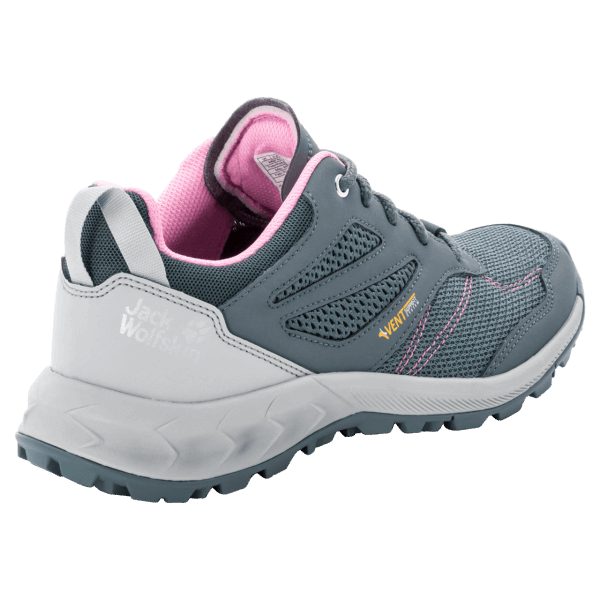 Grijs-roze Dameswoodland Vent Low Jack Wolfskin Origins