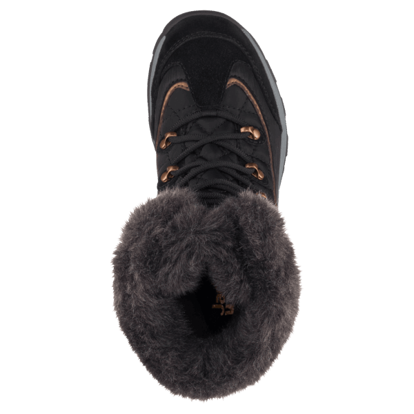 Hot Jack Wolfskin Zwart-donkergrijze Cold Bay Texapore High Voor Dames