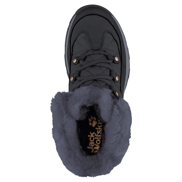 Collectie Cold Bay Texapore Mid Jack Wolfskin Zwart-donkergrijs Voor Dames