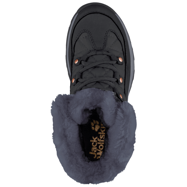 Collectie Cold Bay Texapore Mid Jack Wolfskin Zwart-donkergrijs Voor Dames