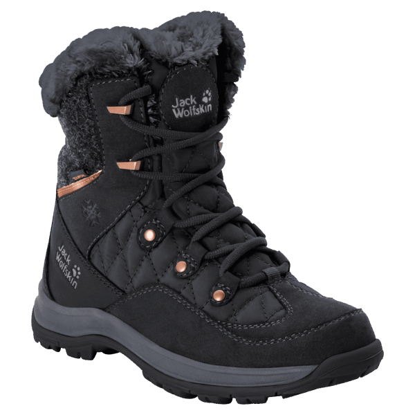 Collectie Cold Bay Texapore Mid Jack Wolfskin Zwart-donkergrijs Voor Dames