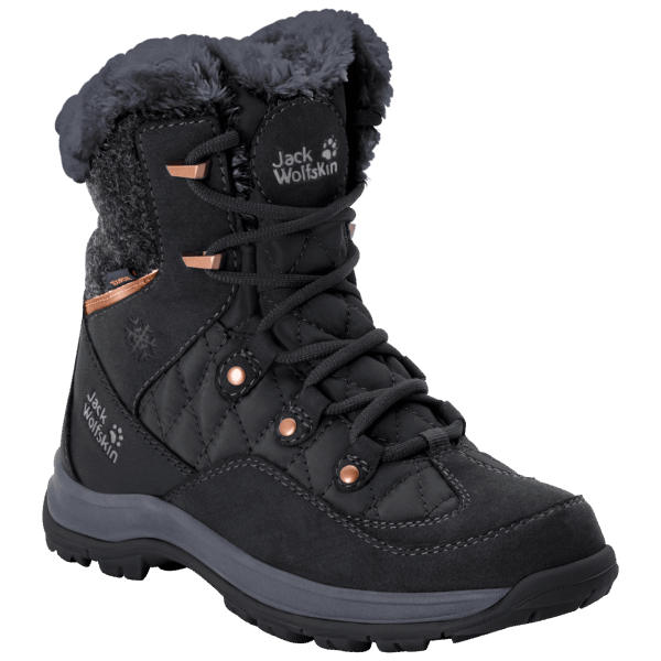Collectie Cold Bay Texapore Mid Jack Wolfskin Zwart-donkergrijs Voor Dames
