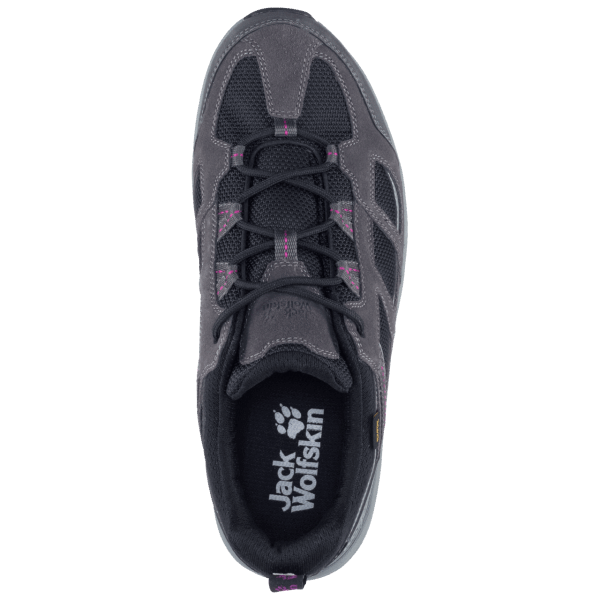 Dames Vojo 3 Texapore Low Jack Wolfskin Collections Donker Staal-paars