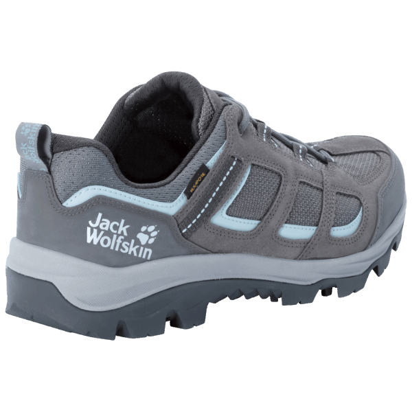 Dames Vojo 3 Texapore Low Tarmac Grijs-lichtblauw Jack Wolfskin Origin