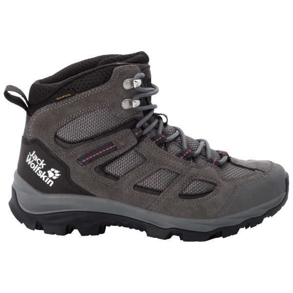 Dames Vojo 3 Texapore Mid Tarmac Grijs-roze Origins Jack Wolfskin