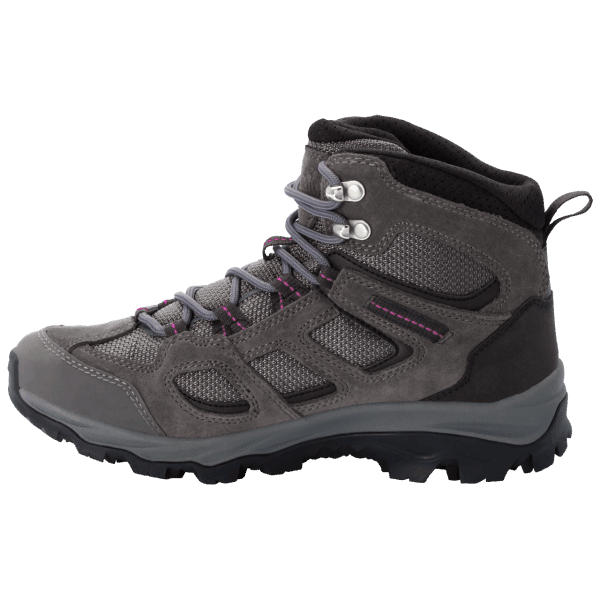 Dames Vojo 3 Texapore Mid Tarmac Grijs-roze Origins Jack Wolfskin