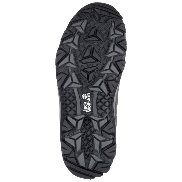 Dames Vojo 3 Texapore Mid Merk Jack Wolfskin Donker Staal-paars