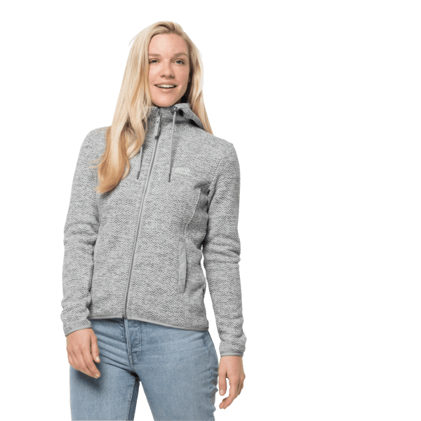Jack Wolfskin Best Dames Patan Jack Met Capuchon Grey Haze