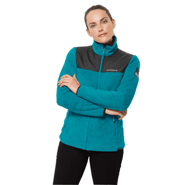 Jack Wolfskin New Dark Cyaan DNA Kenai-jas Voor Dames