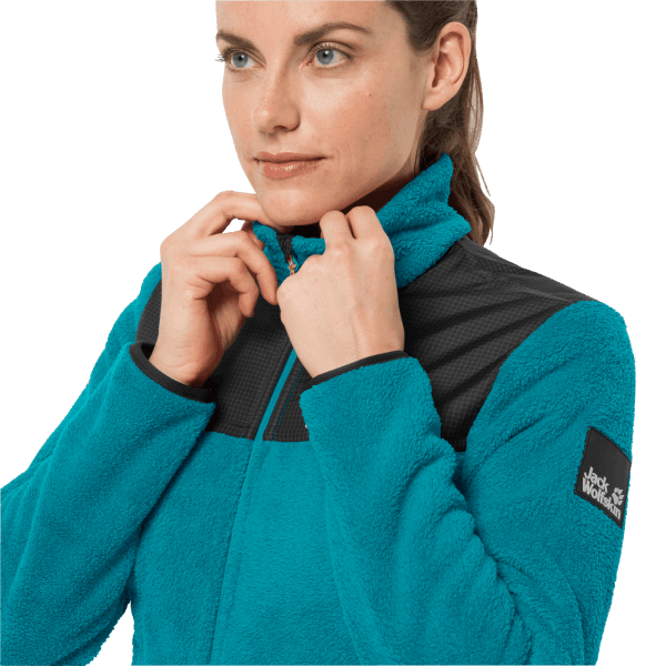 Jack Wolfskin New Dark Cyaan DNA Kenai-jas Voor Dames
