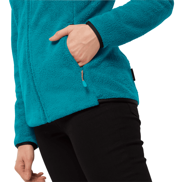 Jack Wolfskin New Dark Cyaan DNA Kenai-jas Voor Dames