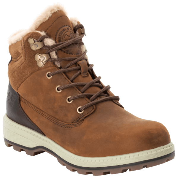 Cognac-mocca Dames Jack Wt Mid Jack Wolfskin Hot
