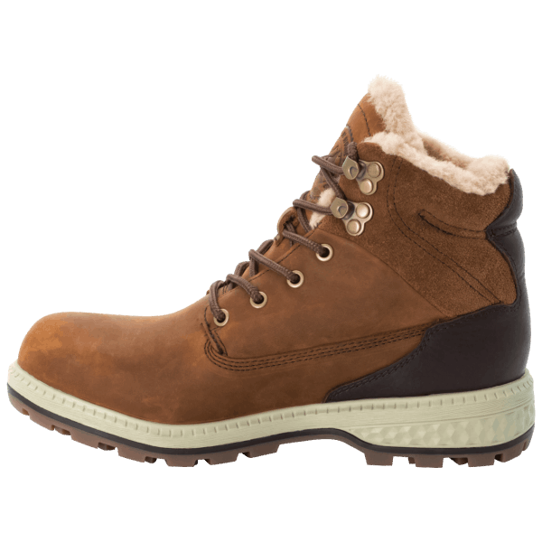 Cognac-mocca Dames Jack Wt Mid Jack Wolfskin Hot